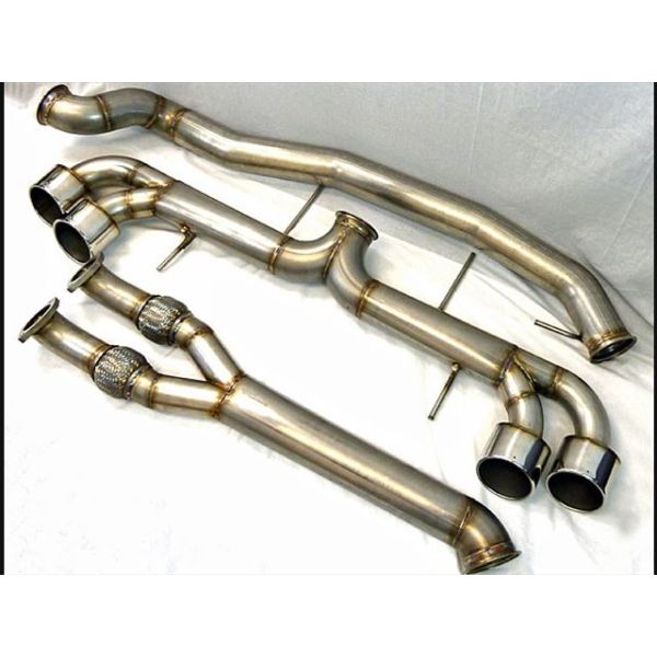 ETS 4 Stainless Steel RACE Exhaust System w- Y Pipe