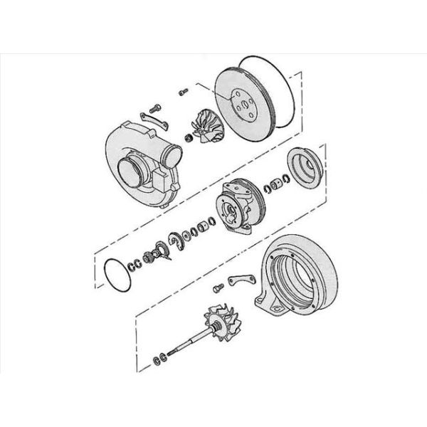 TK 6.0L Powerstroke Turbo Rebuild Service-Turbo Rebuild & Balancing Service Search Results-995.000000