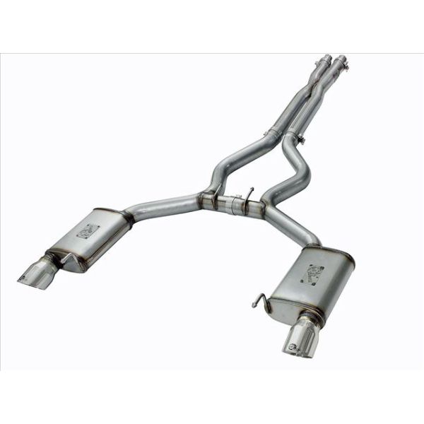aFe Power MACH Force-Xp 3 Inch 304 Stainless Steel Cat-Back Exhaust System-Turbo Kits Search Results-1402.170000