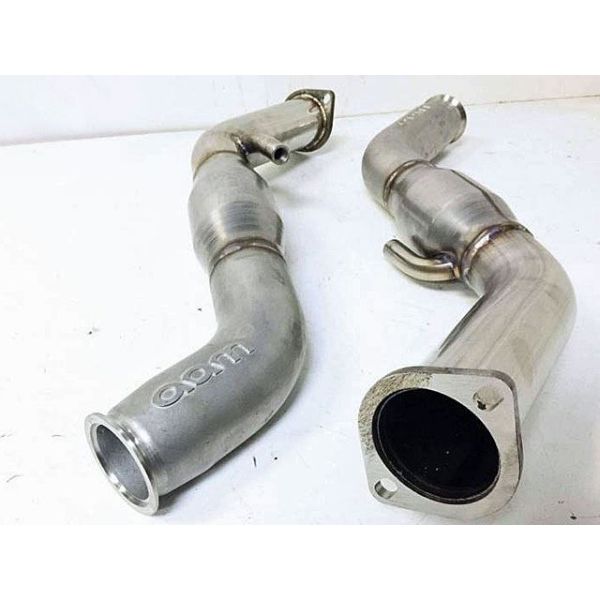 AAM Cast Widemouth Full Downpipes - High Flow CAT-Infiniti Q60 Performance Parts Infiniti Q50 Performance Parts Search Results-1795.000000