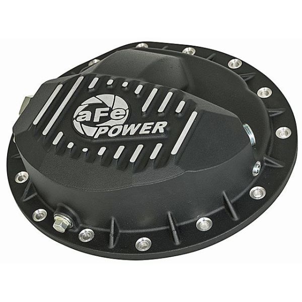 aFe POWER Rear Differential Cover with Machined Fins - Pro Series-Turbo Kits Nissan Titan XD Performance Parts Cummins Performance Parts Search Results Diesel Search Results-443.750000