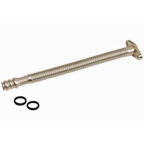 BD Diesel Flexible 12in Turbo Oil Drain Line