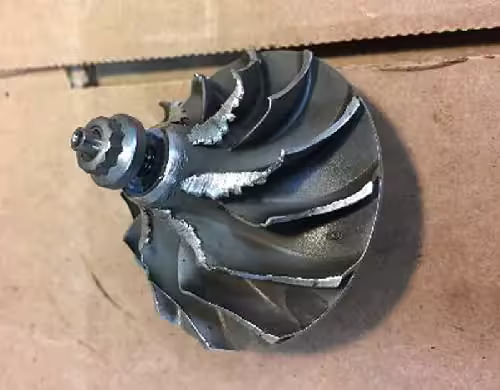 Foreign Object Damage Turbo Compressor